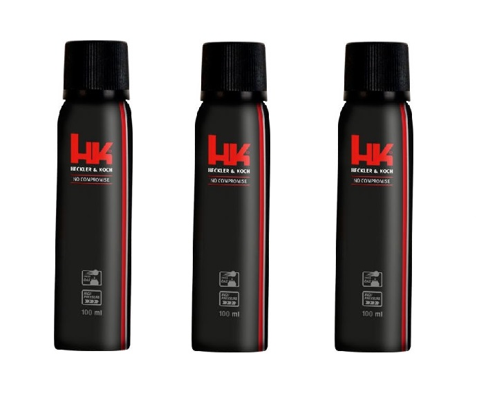 Heckler & Koch BATTLE GAS Airsoft Gas verpakking 3 x 100 ml Heckler & Koch BATTLE GAS Airsoft Gas verpakking 3 x 100 ml
